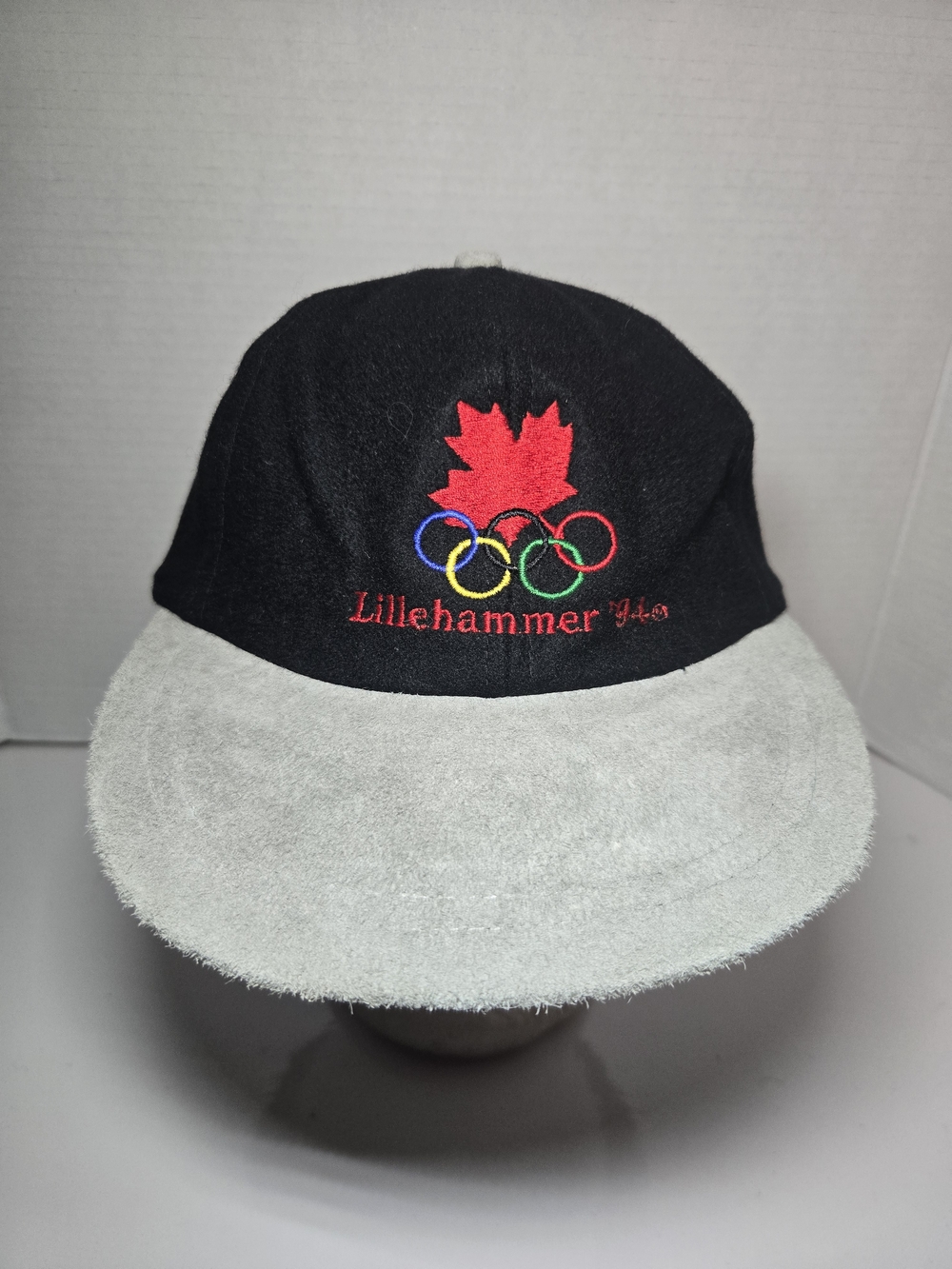 Lillehammer '94 Black & Gray Olympic Cap
